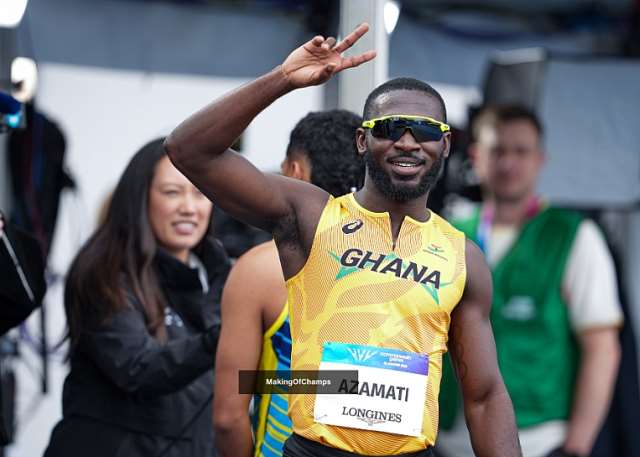 Benjamin Azamati Qualifies for 2026 Commonwealth Games Men's 100m Final